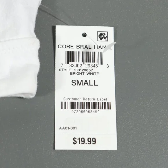 NWT Jenni On Repeat Bright White Bralette - Picture 12 of 16